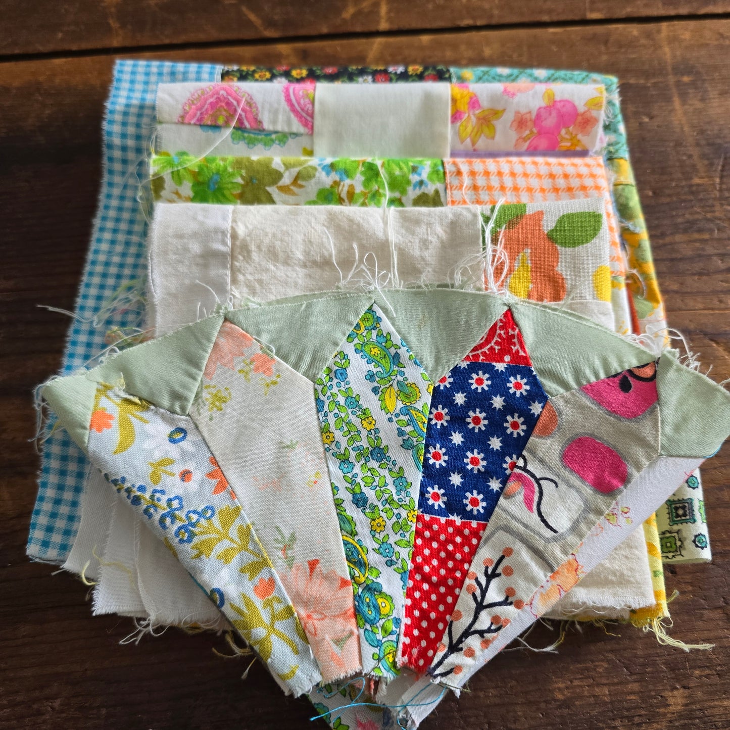 Vintage Quilt Square Bundle