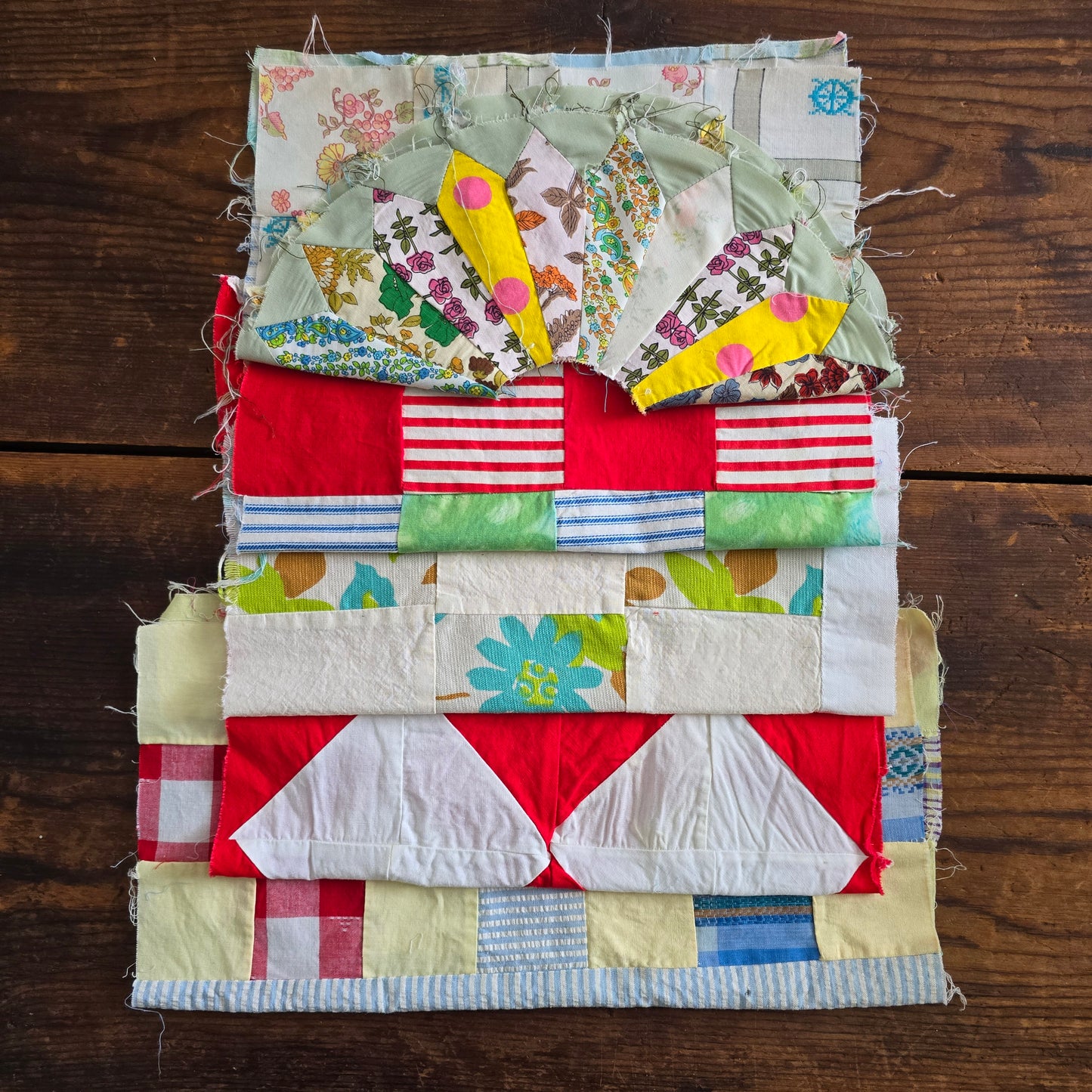 Vintage Quilt Square Bundle