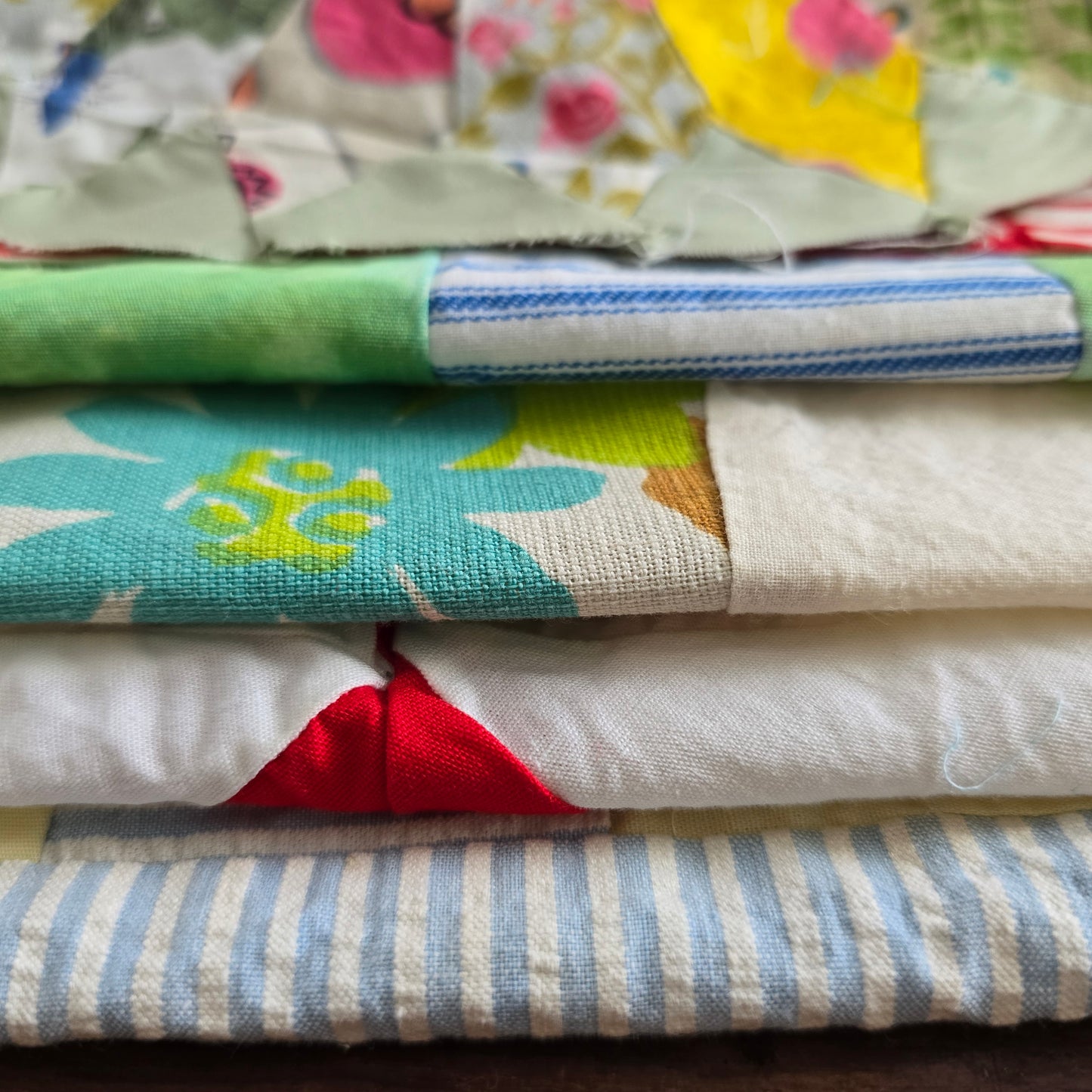 Vintage Quilt Square Bundle