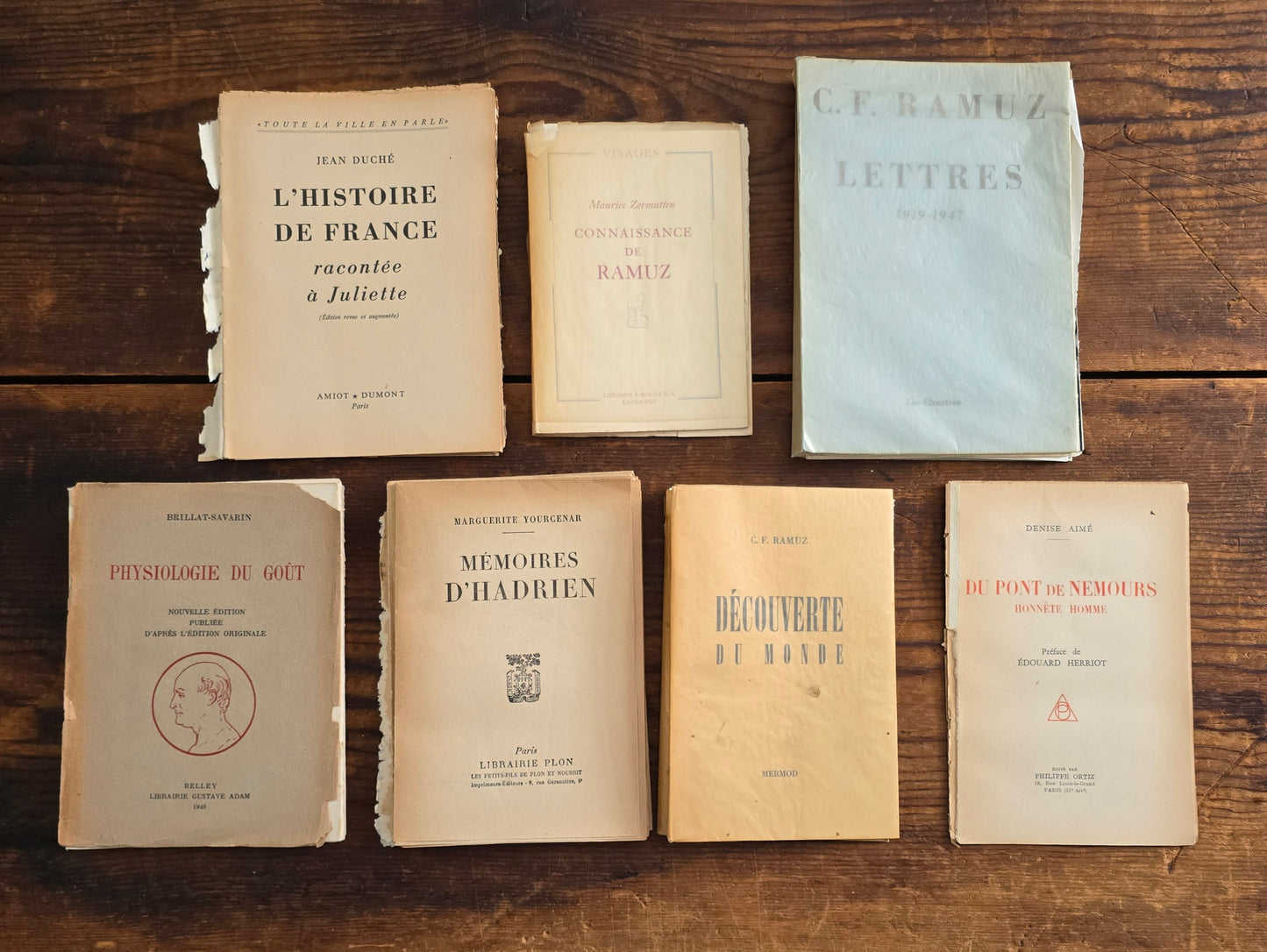 French Book Page Bundle