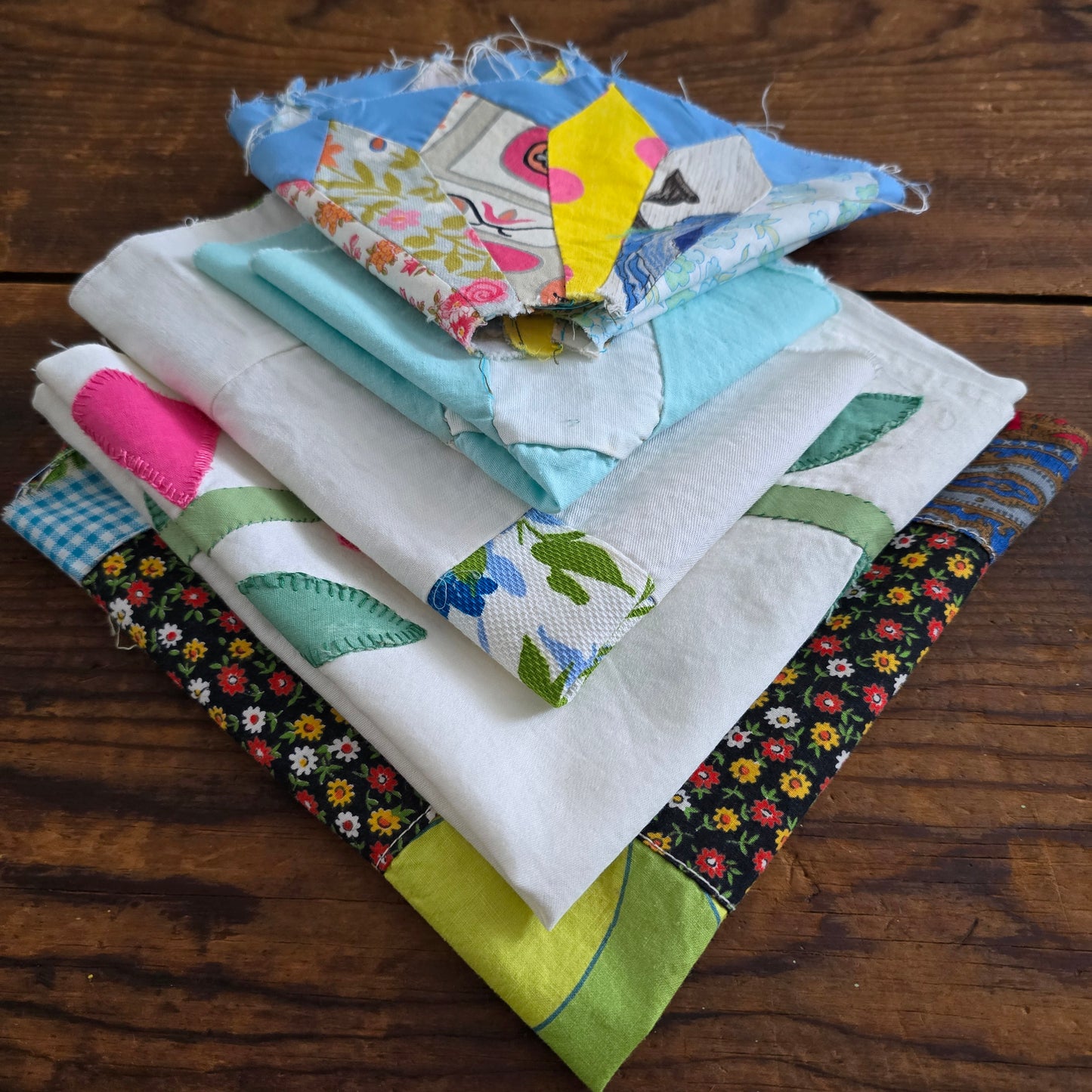 Vintage Quilt Square Bundle