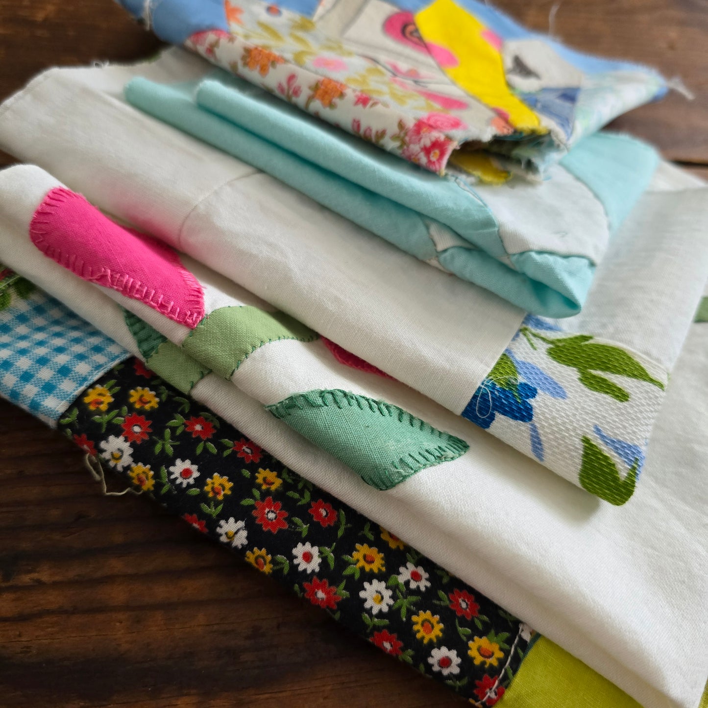 Vintage Quilt Square Bundle